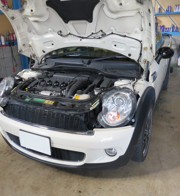 BMW MINI R56 エアコン不調 エバポレーター交換 | SSS corporation